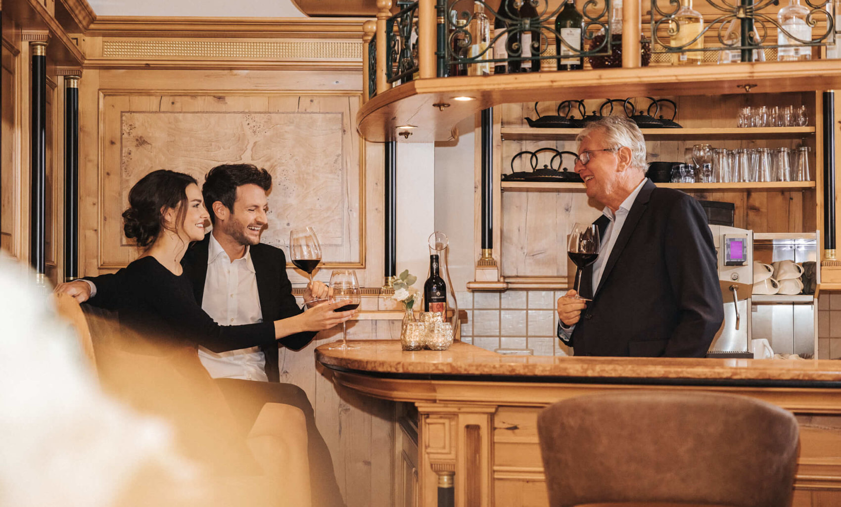 Weinbar im Hotel Schneider