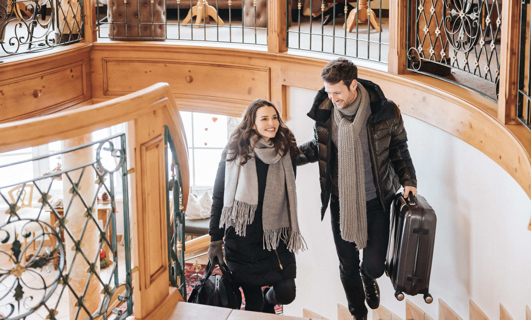 Hoteleingangsbereich im Hotel Schneider, Obertauern