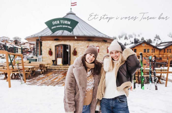 Après ski i Hotel Schneiders egen Turm Bar direkte ved pisten i Obertauern.